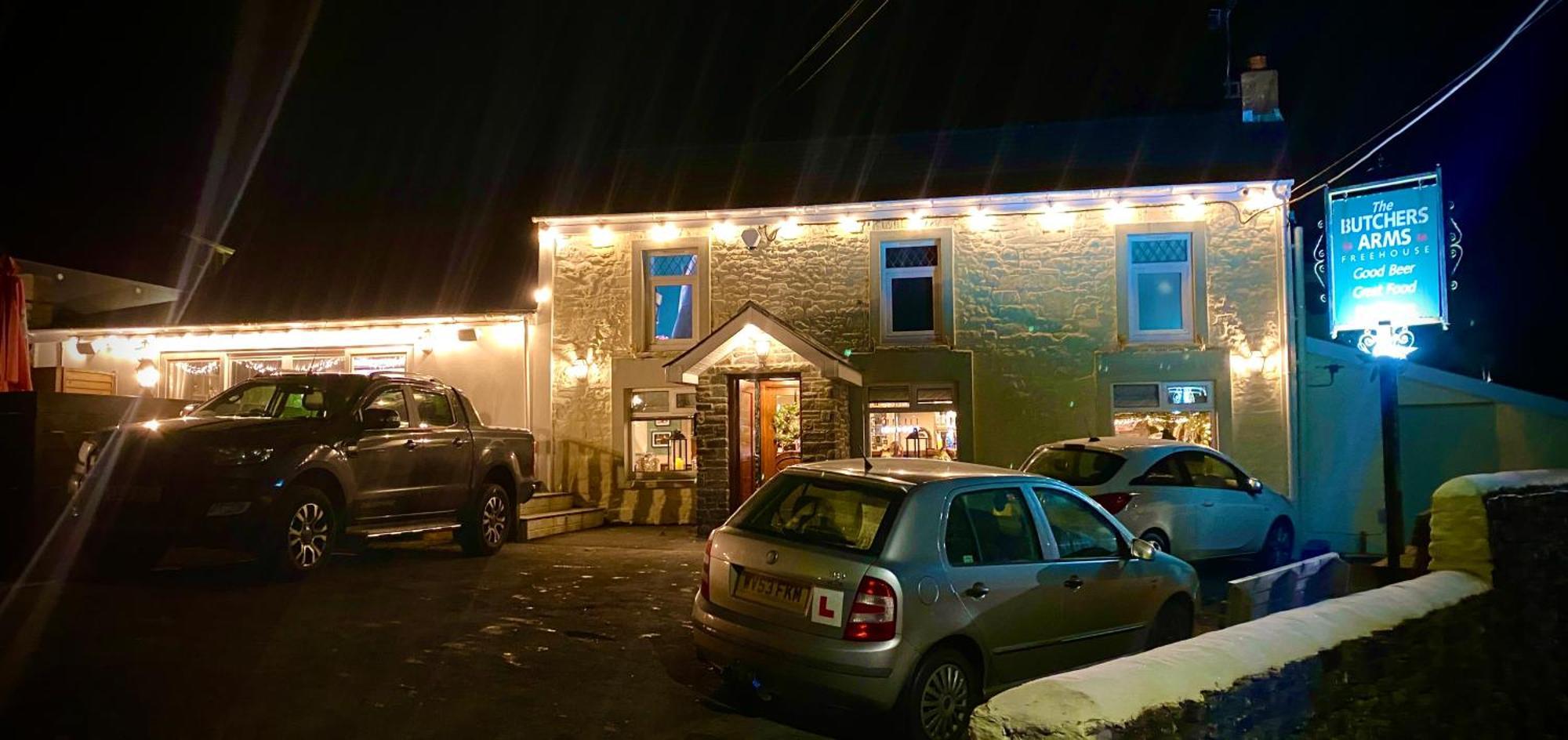 The Butchers Arms - Grill Pub And Accommodation Merthyr Tydfil Kültér fotó